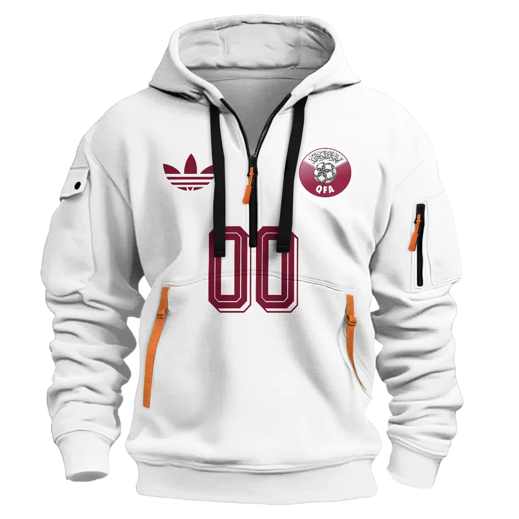 Oasis Crest Hoodie Half Zip 3D, All-Season Fan Half-Zip Hoodie HVN1581QA