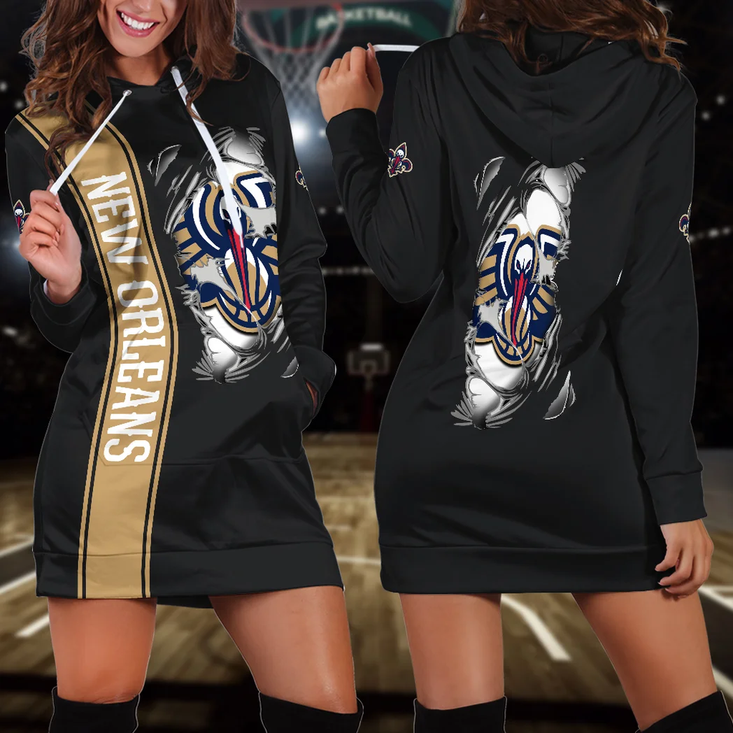 Soar Motion Hoodie Dress, Stadium Nights Hoodie Dress HVN1579NOP