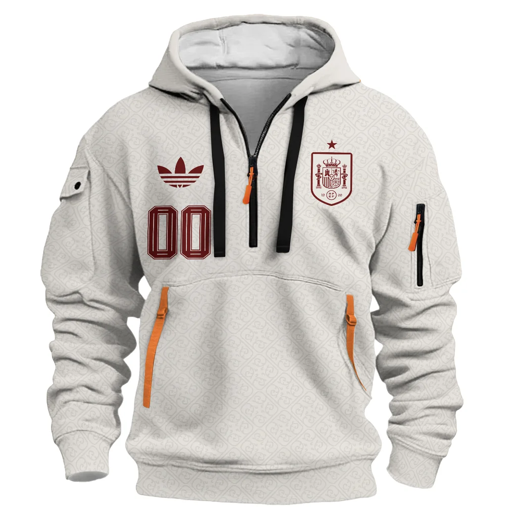 Sunforge Hoodie Half Zip 3D, Bold Fan Hoodie HVN1581SP
